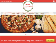 Tablet Screenshot of pizzaconnectionjohnr.com